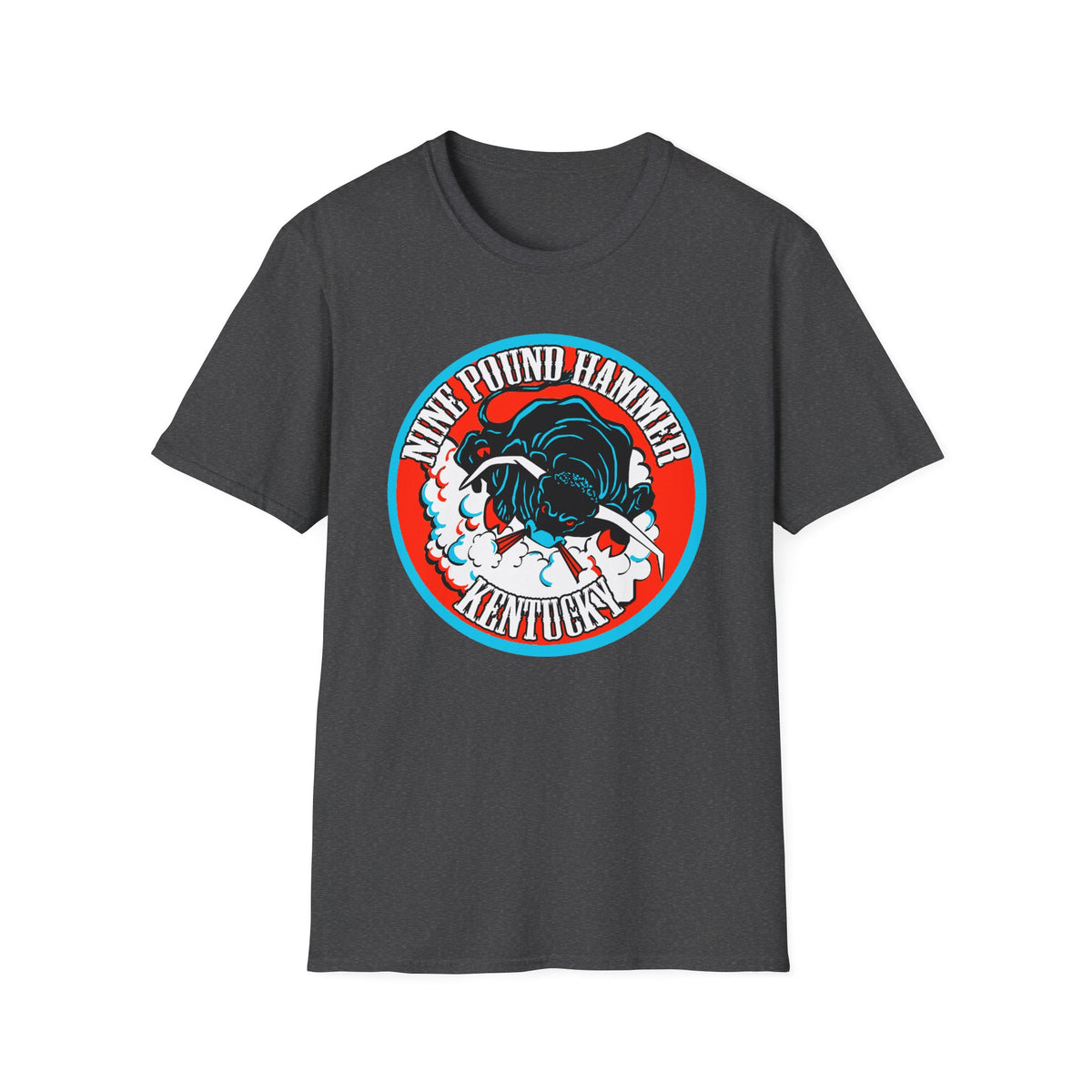 NINE POUND HAMMER LOGO Unisex Softstyle T-Shirt