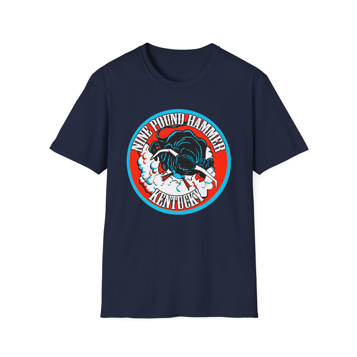 NINE POUND HAMMER LOGO Unisex Softstyle T-Shirt