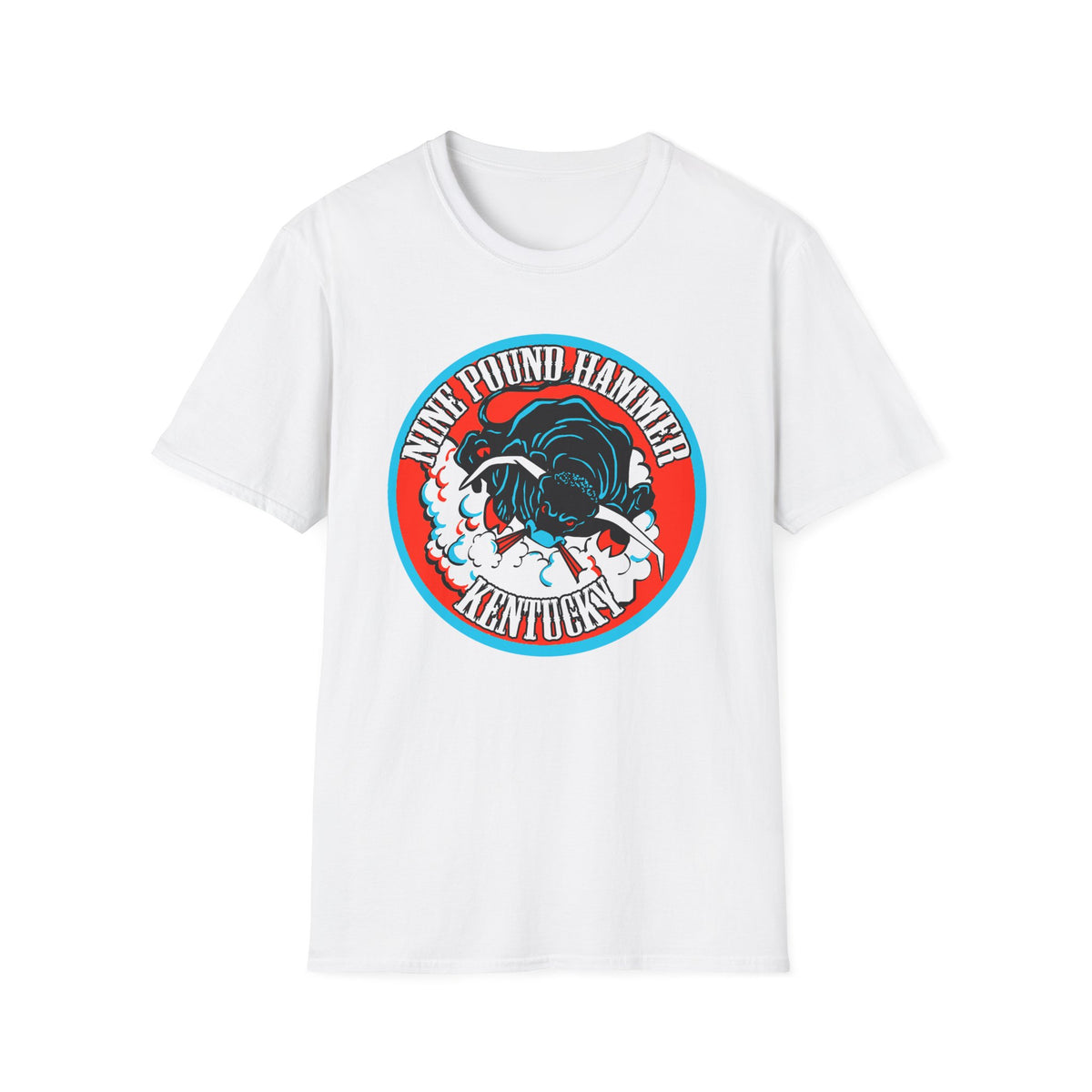 NINE POUND HAMMER LOGO Unisex Softstyle T-Shirt