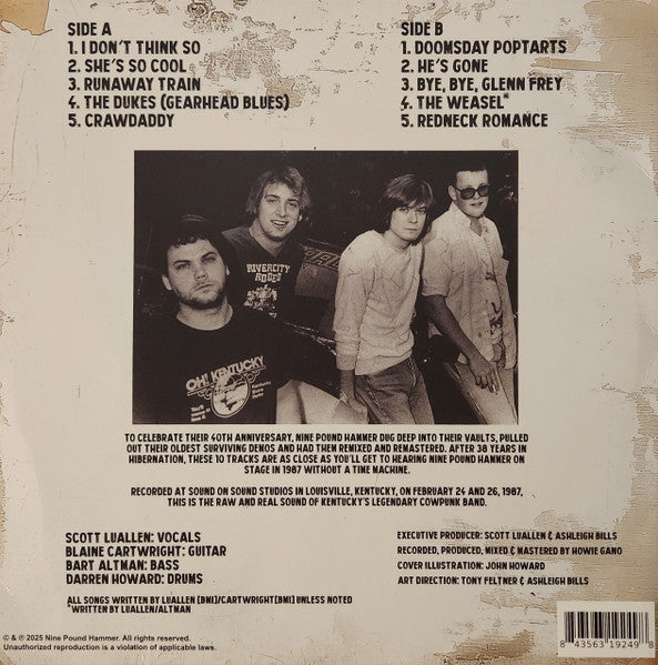 NINE POUND HAMMER "1987 REVISITED" LP