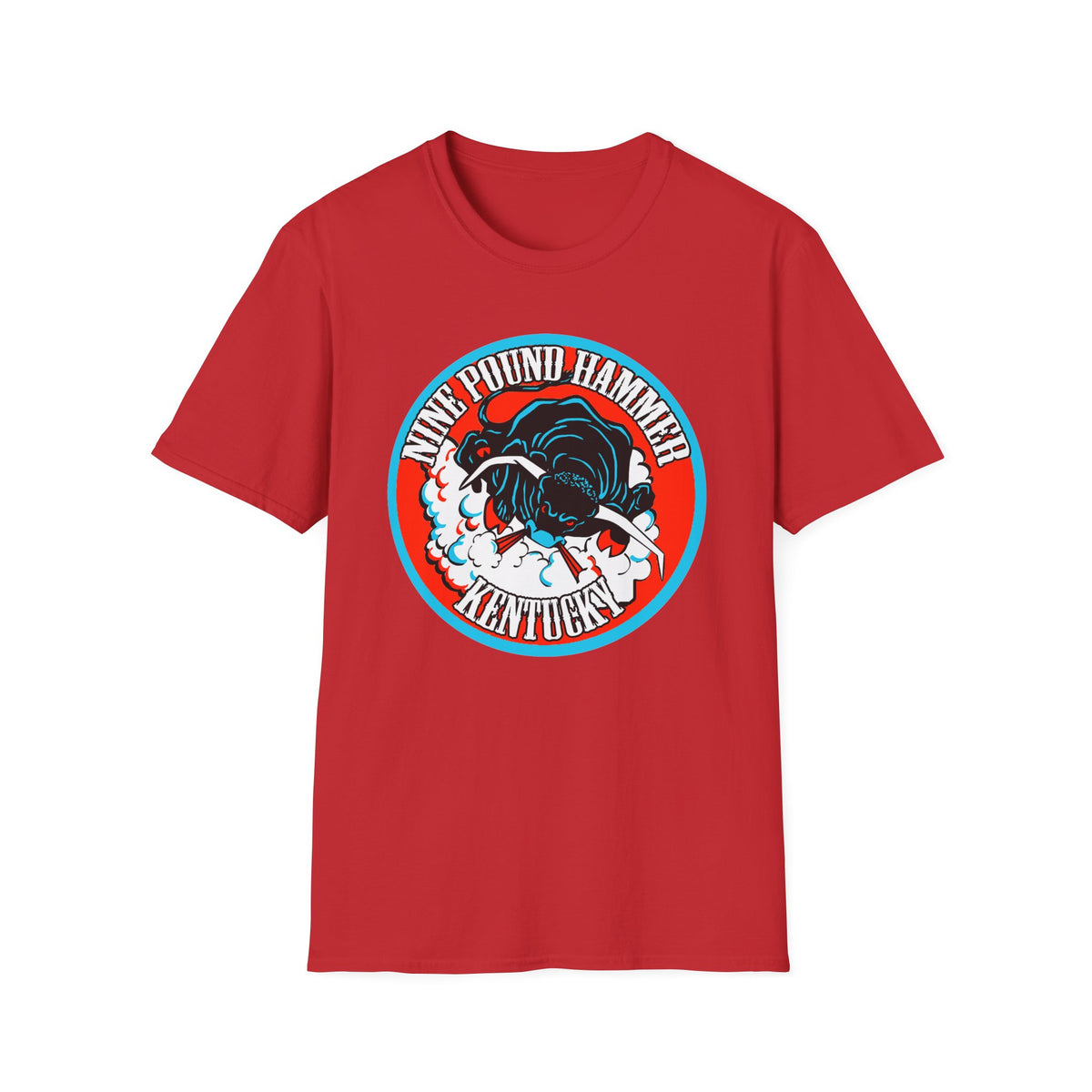 NINE POUND HAMMER LOGO Unisex Softstyle T-Shirt